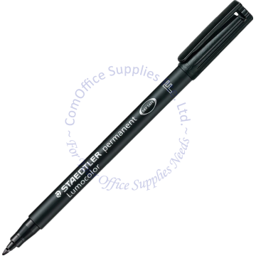 STAEDTLER LUMOCOLOR PERM. PEN 318-9 F BLACK