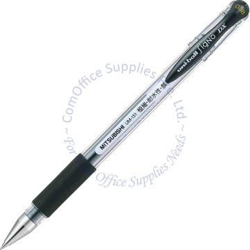 UNIBALL SIGNO DX GEL PEN UM-151 0.38MM BLACK
