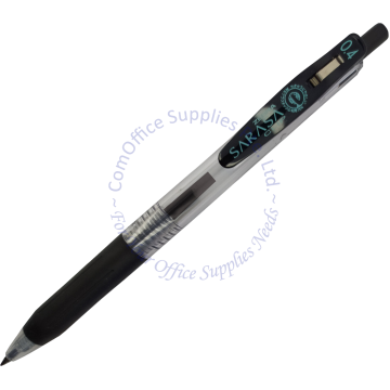 ZEBRA SARASA CLIP GEL INK ROLLER PEN 0.4MM BLACK