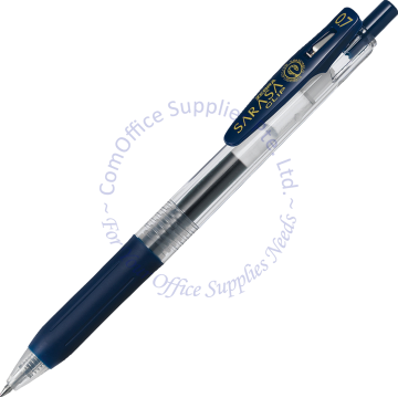 ZEBRA SARASA CLIP GEL INK ROLLER PEN 0.7MM BLUE-BLACK