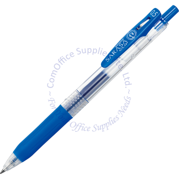 ZEBRA SARASA CLIP GEL INK ROLLER PEN 0.5MM COMBALT BLUE