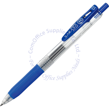 ZEBRA SARASA CLIP GEL INK ROLLER PEN 0.5MM BLUE