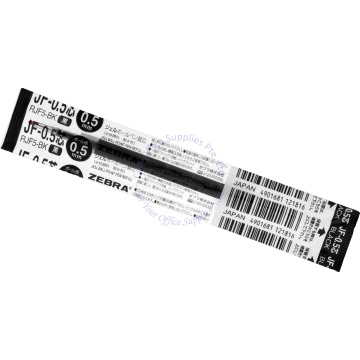 ZEBRA SARASA GEL INK ROLLER PEN REFILL RJF5 0.5MM BLACK
