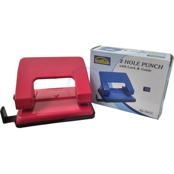 SUREMARK 2-HOLE PUNCH W/GUIDE SQ-7621G