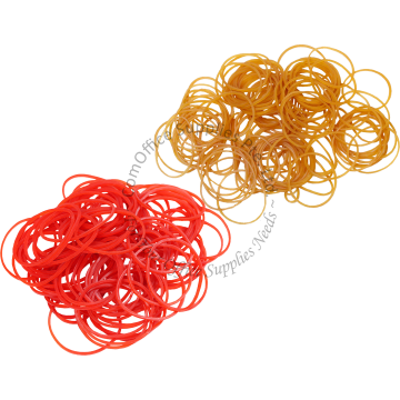 RUBBER BAND SMALL 400G (RED/NATURAL)