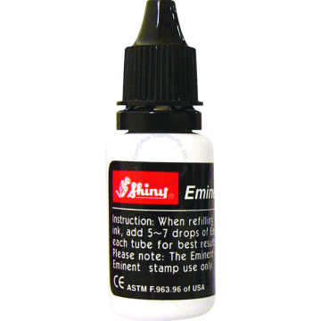 SHINY EMINENT STAMP INK E-161-9 15ML BLACK