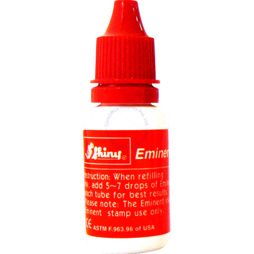 SHINY EMINENT STAMP INK E-161-2 15ML RED