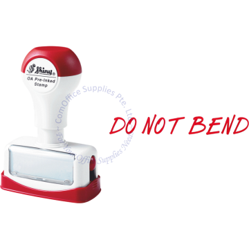 SHINY OA PRE-INKED STAMP - DO NOT BEND (ND05)