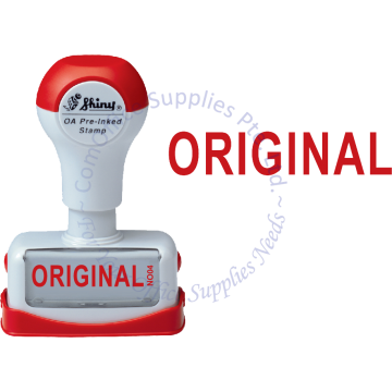 SHINY OA PRE-INKED STAMP - ORIGINAL (NO04)