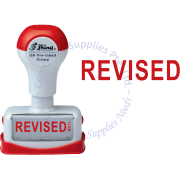 SHINY OA PRE-INKED STAMP - REVISED (NR11)