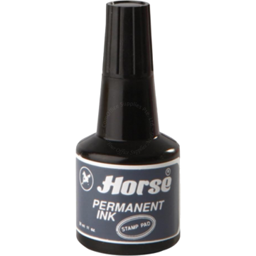 HORSE STAMP PAD INK BLACK