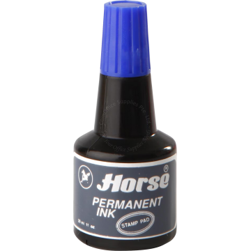 HU HUA STAMP PAD INK 30ML BLUE