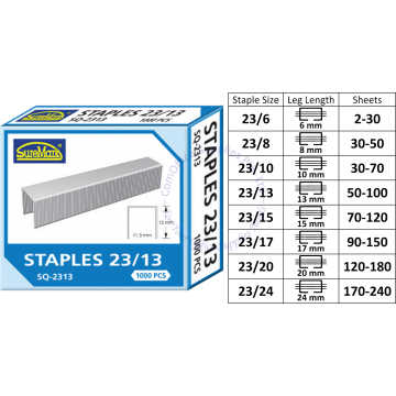SUREMARK STAPLES REFILL SQ-2313 (23/13)