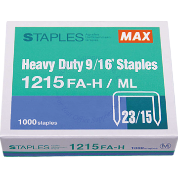 MAX STAPLES REFILL 1215FA-H 23/15