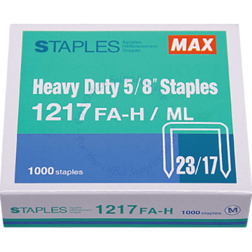 MAX STAPLES REFILL 1217FA-H 23/17