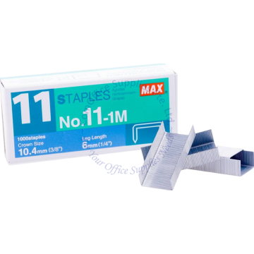 MAX STAPLES REFILL #11-1M