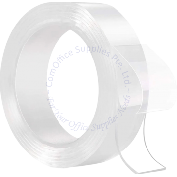 STEVE & LEIF DOUBLE SIDED REMOVABLE CLEAR NANO TAPE SL-4499 30x2MMx2M