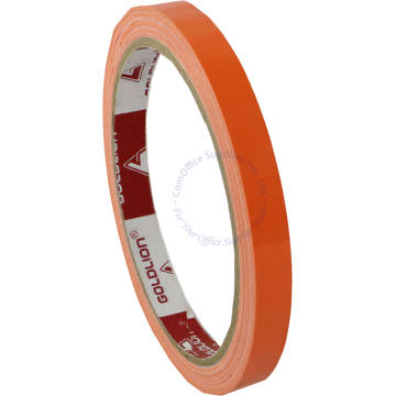 GOLDLION PVC TAPE 9MMx40YDS - ORANGE