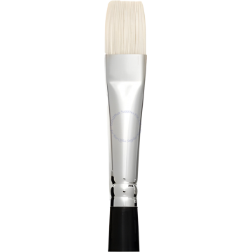 NYLON FLAT OIL BRUSH #578 (12s) - 10MM