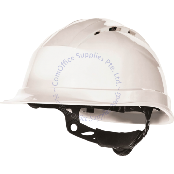 DELTA PLUS VENTILATED SAFETY HELMET #QUARTZUP4 - WHITE