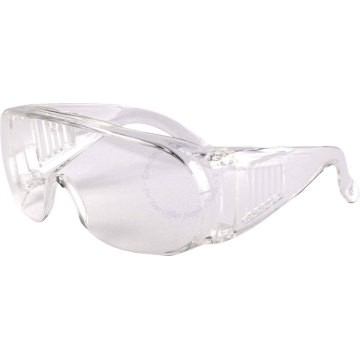 3M VISITOR OVERSPECTABLES #1611 (CLEAR FRAME CLEAR LENS)