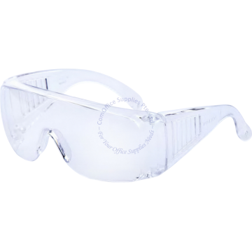 WORKSAFE V-SPEC CLEAR FRAME CLEAR HC LENS S9 OVERSPEC 300WSEDK100