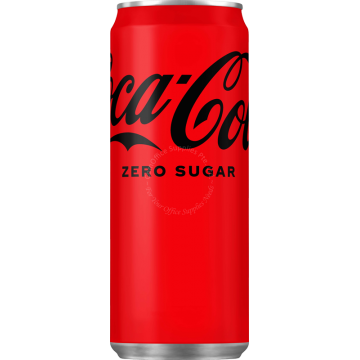 COCA COLA CAN DRINKS (320MLx24s) - ZERO SUGAR