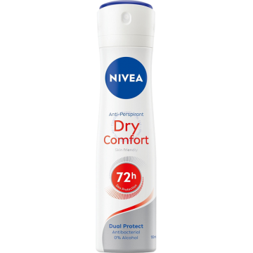 NIVEA DEODORANT SPRAY 150ML - DRY COMFORT