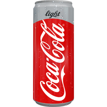 COCA COLA CAN DRINKS (320MLx24s) - LIGHT