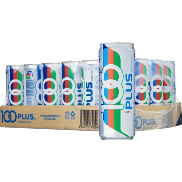 100 PLUS ISOTONIC CAN DRINKS (325MLx24s)