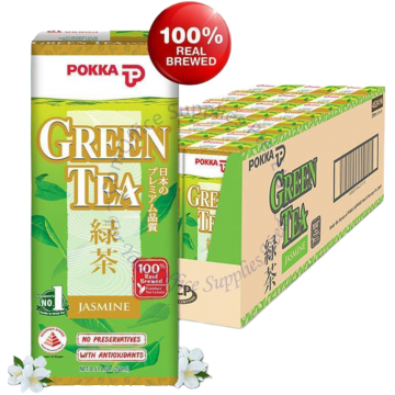 POKKA PACKET DRINKS (250MLx24s) - JASMINE GREEN TEA