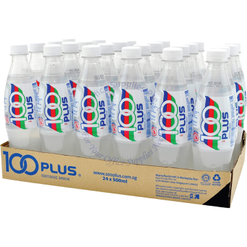 100 PLUS ISOTONIC BOTTLE DRINKS (500MLx24s)