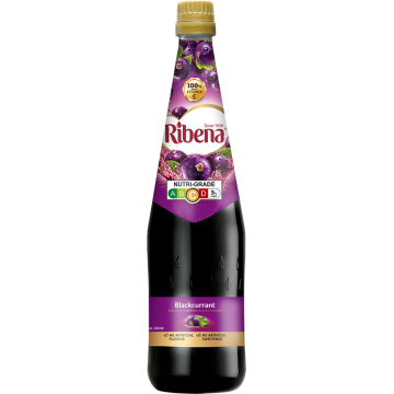 RIBENA BLACKCURRANT CORDIAL 850ML - REGULAR