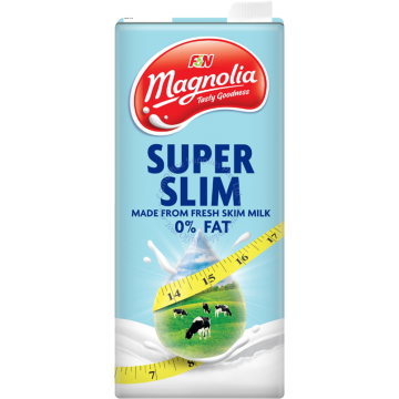 MAGNOLIA SUPER SLIM SKIM UHT MILK 1L