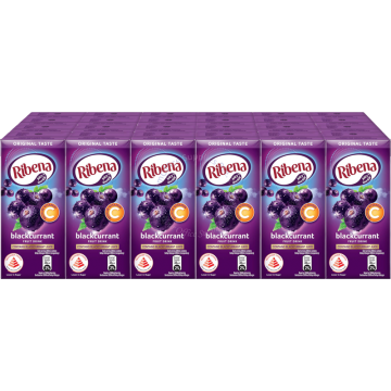 RIBENA BLACKCURRANT PACKET DRINKS (200MLx24s)
