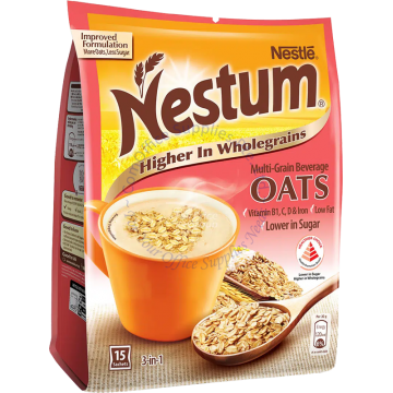 NESTUM CEREAL 3-IN-1 DRINK - OATS (30Gx15s)