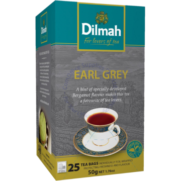 DILMAH TEA BAGS (2Gx25s) - EARL GREY