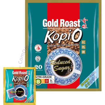 GOLD ROAST NANYANG BLACK COFFEE - KOPI-O SIEW DAI (17Gx20s)