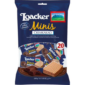 LOACKER CLASSIC MINI CRISPY WAFERS (10Gx20s) - CREMKAKO