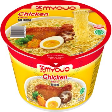 MYOJO INSTANT BOWL NOODLES 79G - CHICKEN