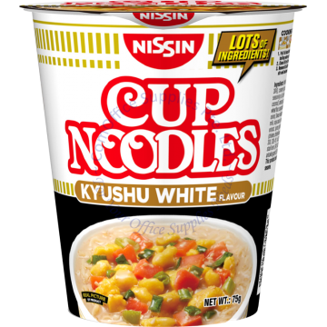 NISSIN INSTANT CUP NOODLES 75G - KYUSHU WHITE