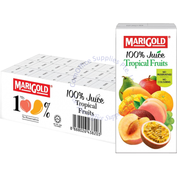 MARIGOLD 100% PACKET JUICE (200MLx24s) - TROPICAL