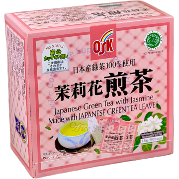 OSK JAPANESE GREEN TEA W/JASMINE TEA BAGS 50s