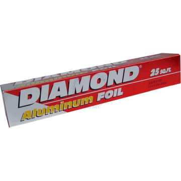 DIAMOND ALUMINUM FOIL 25SQ.FT.