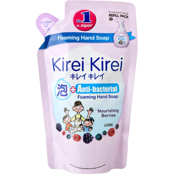 KIREI KIREI ANTI-BACTERIAL HAND SOAP REFILL 200ML - NOURISHING BERRIES