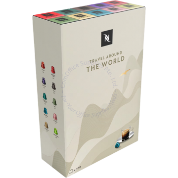 NESPRESSO COFFEE CAPSULE (100s) - TRAVEL AROUND THE WORLD