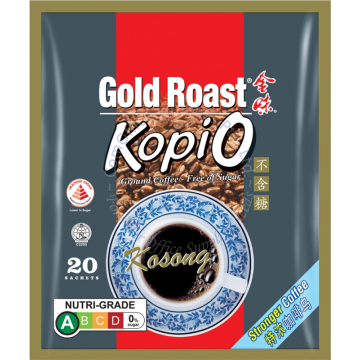GOLD ROAST NANYANG BLACK COFFEE - KOPI-O KOSONG (9Gx20s)