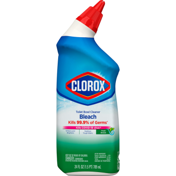 CLOROX TOILET BOWL CLEANER W/BLEACH 709ML - FRESH SCENT