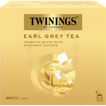 TWININGS TEABAGS (2Gx50s) - EARL GREY