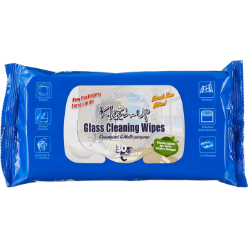 KLEEN-UP GLASS CLEANING WIPES (30s)